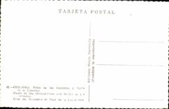 CPA Cordoba Patio De Los Naranjos Y Torre De La Catedral