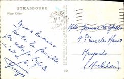 MODERN CARD Strasbourg Places Kleber