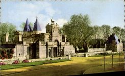 POSTAL MODERNA cuadro total de D Anet del castillo