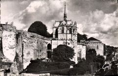 POSTAL MODERNA en Touraine Amboise La Chapelle y subida del castillo