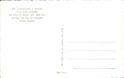 CPM L'Autoroute A Gauche Et La Voie Romaine Du Puy De Dome Partant Du Col De Ceyssat