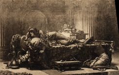 VINTAGE POSTCARD Oldram Gallery