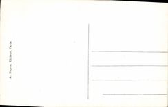 VINTAGE POSTCARD Living room P Curillon Wahanie Hesitation