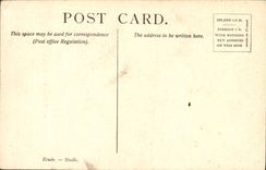 VINTAGE POSTCARD Greuze Study off has Girl Wallace Collection London