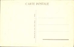 VINTAGE POSTCARD Musee Of Louvre ghirlandajo Portrait supposes of Cte Sassetti with his/her small son