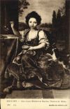 VINTAGE POSTCARD Museum Of Versailles Mignard Anne Louise Benedicte of Bourbon Duchess of Maine