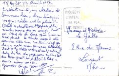 CPA Saumur Le Chateau