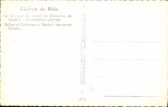 CPA Chateau de Blois Cabinet de travail de Catherine de Medicis Les armoires secretes