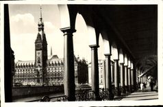 MODERN CARD Hamburg Rathaus put Arkaden