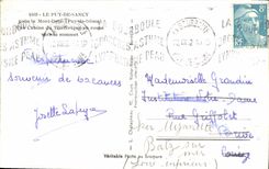 CPM Le Puy De Sancy pres le Mont Dore Une cabine de teleferique en route vers le sommet