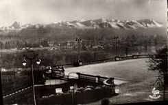 MODERN CARD Pau the Boulevard Of the Pyrenees