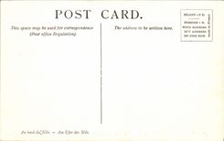 CPA Marilhat Prosper On the Nile Egypte Wallace Collection London