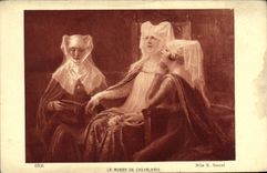 VINTAGE POSTCARD the Tale of chivalry Miss Sonrel