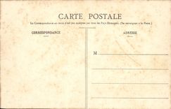 VINTAGE POSTCARD Biarritz a grain PAguenaud Boat