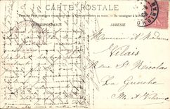 VINTAGE POSTCARD a Sunset Boat of sin