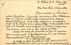 VINTAGE POSTCARD Mans the Sarthe and the Quays Laundrette