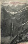 VINTAGE POSTCARD Gavarnie the Cascade And Peaks of the cascade