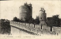 CPA Fougeres Le Chateau Les Meurtreres