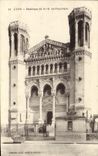 CPA Lyon Basilique de Notre Dame de Fourviere