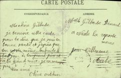 VINTAGE POSTCARD Grande Week Of Aviation has Lyon from May 7th to 15th 1910 Seen from metal tower has Fourviere Avion