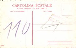 VINTAGE POSTCARD Venezia Gondola idiot feize E Big shot della Perrovia