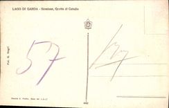 CPA Lago Di Garda Sirmione Grotta di Catullo