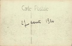 VINTAGE POSTCARD Rheims Church Saint Jacques Militaria