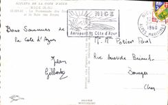 CPM Nice La Promenade des Anglais et la Baie des Anges