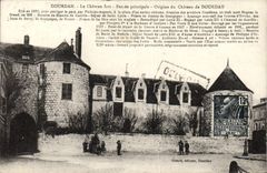 VINTAGE POSTCARD Dourdan the Strong Castle