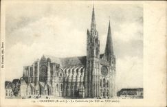 CPA Chartres La Cathedrale