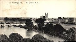 CPA Tours Vue Generale