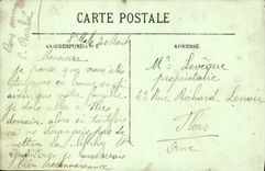 VINTAGE POSTCARD Holy Malo Main beach and the Casino Children