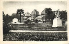 VINTAGE POSTCARD Rheims In Thabor Greenhouses