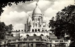 CPM Paris Notre Basilique du Sacre Coeur