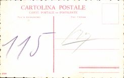 VINTAGE POSTCARD Venezia Chiesa di Marco Due Cavaill della Facciata Horses