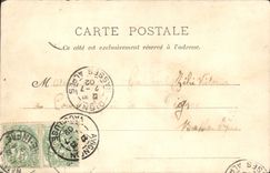 VINTAGE POSTCARD Nantes the Stock Exchange