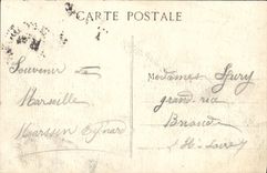 CPA Marseille Le Chateau d'If Bateau