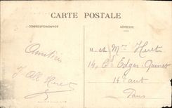 VINTAGE POSTCARD Treport Cliffs and Rocks