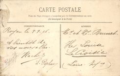 CPA Royan Cote D'Argent La Plage Les villas a Pontaillac