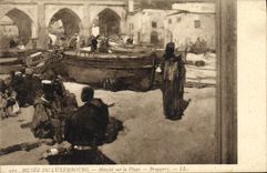 VINTAGE POSTCARD Musee Of Luxembourg Goes on the Braggury Beach