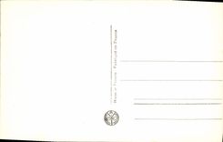 VINTAGE POSTCARD Paris Palate Of Beautiful arts Of the City Auburtin Songs on water