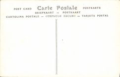 VINTAGE POSTCARD Jean François Achard At the edge of the abyss