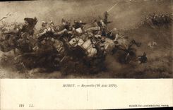 VINTAGE POSTCARD Morot Rezonville August 16th, 1870 Museum Of Luxembourg Paris Militaria