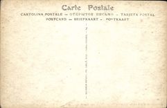 VINTAGE POSTCARD Collections Of Art Of the Town Of Paris Georges Bareau the dream of the poet