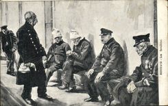 VINTAGE POSTCARD Renouard the Invalids Militaria Paris