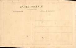 VINTAGE POSTCARD Preiparatifs d' Illumination Alonzo Perrez