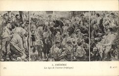 VINTAGE POSTCARD L Frederic the Old ones Of the Workman