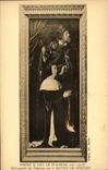 VINTAGE POSTCARD Pierre Duke Of Left Bourbon Shutter Of the triptych by the Master of Moulins