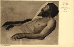 VINTAGE POSTCARD Museum Of Lyon Orsel Details