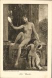 VINTAGE POSTCARD Museum Of Luxembourg the Erotic Truth Woman
